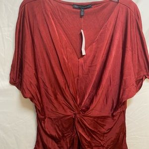 WHBM Twist Front Blouse